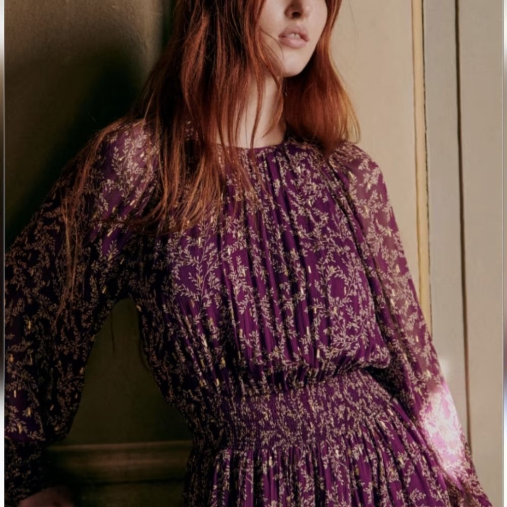Sezane NWT Rare Priscilla Midi Dress Size 44